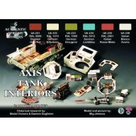 Lifecolor German and Italian interior tanks colors  (CS22)