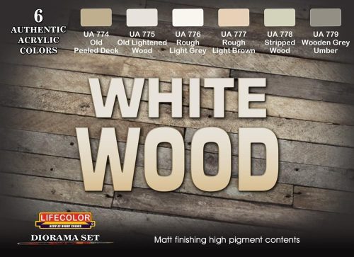 Lifecolor White Wood, 6 x 22 ml (CS38)