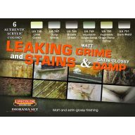 Lifecolor Leacking and Stains, 6 x 22 ml (CS39)