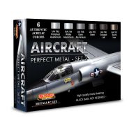 Lifecolor Aircraft– Perfect Metals Set 2 6 x 22 ml (CS48)