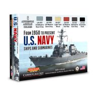 Lifecolor US Navy From 1950 To Present 6 x 22 ml (CS52)