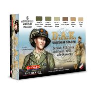 Lifecolor D.A.K. Uniform Colors 6 x 22 ml (CS58)