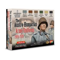   Lifecolor The Austro-Hungarian Army Uniforms 1916-1918 6 x 22 ml (CS59)