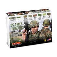 Lifecolor US Army Uniforms 1948-1980 6 x 22 ml (CS61)