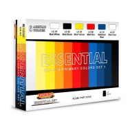   Lifecolor Essential Basic & Primary Colors Set 1, 6 x 22 ml (ES01)