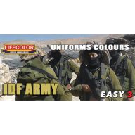 Lifecolor Uniforms colours IDF Army  (MS10)