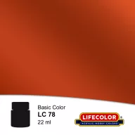Lifecolor Gloss Copper Acrylic Paint 22 ml (NLC78)