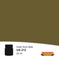 Lifecolor Graugrun Khakibraun Acrylic Paint 22 ml (NUA212)