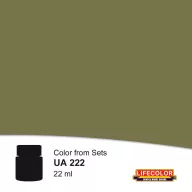   Lifecolor Olive Drab Acrylic Paint 22 ml (NUAAcrylic Paint 222)