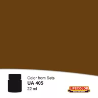 Lifecolor Brown Service Shirt Acrylic Paint 22 ml (NUA405)