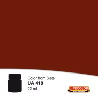   Lifecolor Marrone Telo Mimetico Camouflage Brown Sheet Acrylic Paint 22 ml (NUA418)