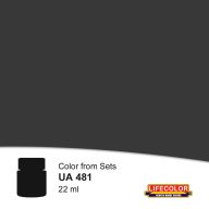 Lifecolor Leder Schwarz Acrylic Paint 22 ml (NUA481)