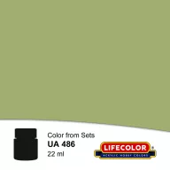 Lifecolor Erdl Light Green Acrylic Paint 22 ml (NUA486)