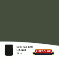   Lifecolor Verde Scuro Mimetico 39 Acrylic Paint 22 ml (NUA530)
