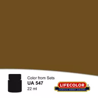 Lifecolor Dark Earth Acrylic Paint 22 ml (NUA547)