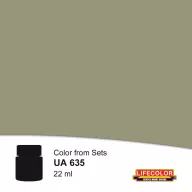 Lifecolor Medium Green-Grey MS3 Acrylic Paint 22 ml (NUA635)