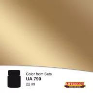   Lifecolor New Shell Brass Shade 3 Acrylic Paint 22 ml (NUA790)