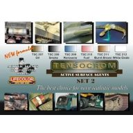   Lifecolor Box of 6 acrylic agents for weathering, 6 x 22 ml (TSC02)