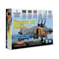 Lifecolor Hellenic AIR, Force Set 2, 6 x 22 ml (XS16)