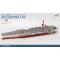 Magic Factory Clear Painted Colorful U.S. Navy Gerald R. Ford-class aircraft carrier- USS Gerald R. Ford CVN-78 1:700 (6502)