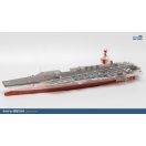 Magic Factory Clear Painted Colorful U.S. Navy Gerald R. Ford-class aircraft carrier- USS Gerald R. Ford CVN-78 1:700 (6502)