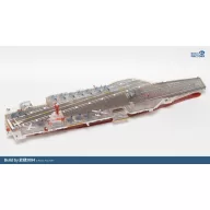   Magic Factory Clear Painted Colorful U.S. Navy Gerald R. Ford-class aircraft carrier- USS Gerald R. Ford CVN-78 1:700 (6502)