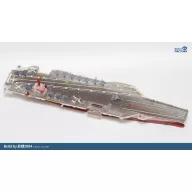   Magic Factory Clear Painted Colorful U.S. Navy Gerald R. Ford-class aircraft carrier- USS Gerald R. Ford CVN-78 1:700 (6502)