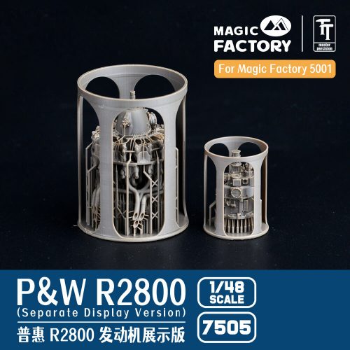 Magic Factory 1/48 P&W R2800 Engine Separate Display Version Set 1 1:48 (7505)