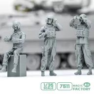   Magic Factory Modern U.S. Army Combat Vehicle Crew Set 2020s 1:35 (7511)
