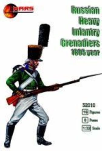 Mars Russian heavy infantry grenadiers,1805ye 1:32 (MS32010)
