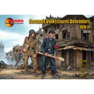 Mars German Volkssturm Defenders, set 2 1:32 (MS32049)