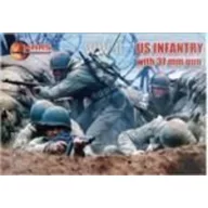 Mars US Infantry with 37mm gun 1:72 (MS72017)