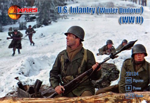 Mars WWII U.S. Infantry (Winter Uniform) 1:72 (MS72124)