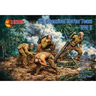 Mars WWII U.S. Chemical mortar team 1:72 (MS72146)