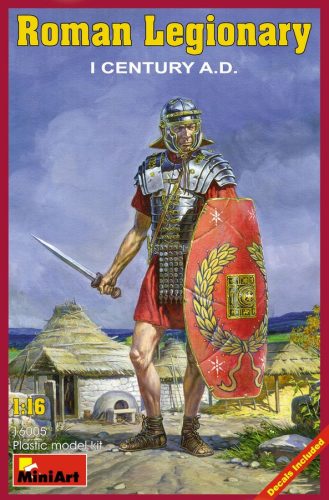 Miniart Roman Legionary. I century A. D. 1:16 (16005)