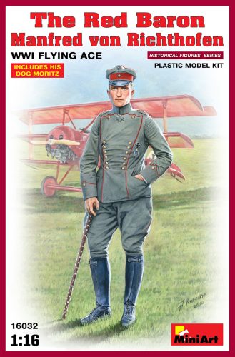 Miniart Red Baron. Manfred von Richthofen.WW1 Flying Ace 1:16 (16032)