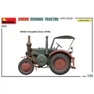 MiniArt German Tractor D8506 w/Roof 1:24 (24010)