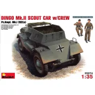   MiniArt Dingo Mk II (Pz.Kpfw.MK 1 202 (e)) w/crew 1:35 (35074)
