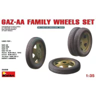 MiniArt GAZ-AA Family Wheels set 1:35 (35099)