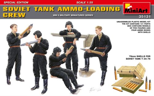 Miniart Soviet Tank Ammo-Loading Crew Set Spec. Edition 1:35 (35131)
