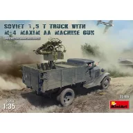  MiniArt Soviet 1,5 t Truck w/ M-4 Maxim AA Machine Gun 1:35 (35186)
