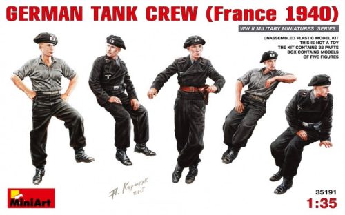 Miniart German Tank Crew (France 1940) 1:35 (35191)