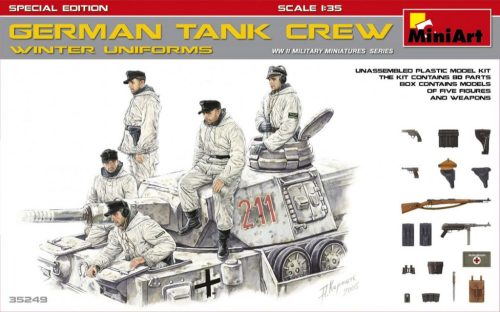 Miniart German Tank Crew (Winter Uniforms)Specia Edition 1:35 (35249)