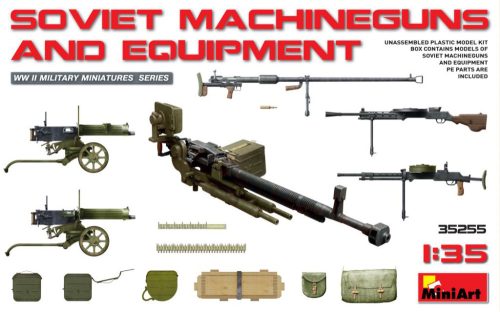 Miniart Soviet Machineguns & Equipment 1:35 (35255)