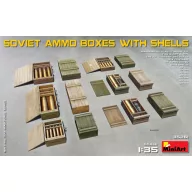 MiniArt Soviet Ammo Boxes w/Shells 1:35 (35261)