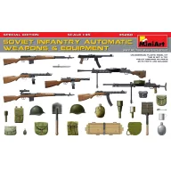   MiniArt Soviet Infantry Automatic Weapons&Equipment.Sp.Ed. 1:35 (35268)