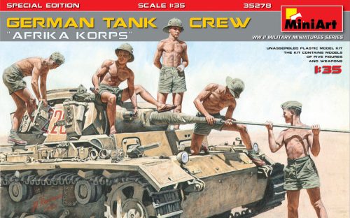 Miniart German Tank Crew "Afrika Korps" Special Edition 1:35 (35278)