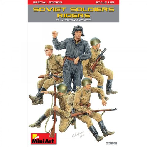 Miniart Soviet Soldiers Riders.Special Edition 1:35 (35281)