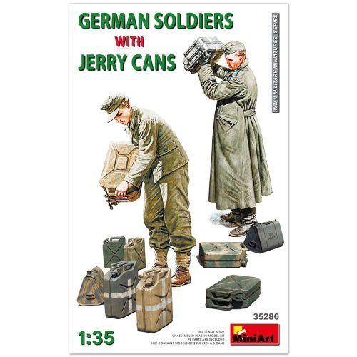 Miniart German Soldiers w/Jerry Cans 1:35 (35286)