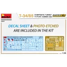 MiniArt T-34/85 Composite Turret 112 Plant. Summer1944 Interior Kit 1:35 (35301)